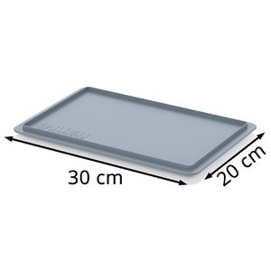Produktbild für Eurobox-Deckel AUER DE 32, grau