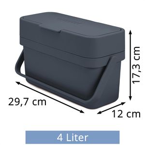 Produktbild für Mülleimer JosephJoseph Compo, graphit