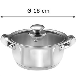 Produktbild für Topfset KING Silver Line, Edelstahl