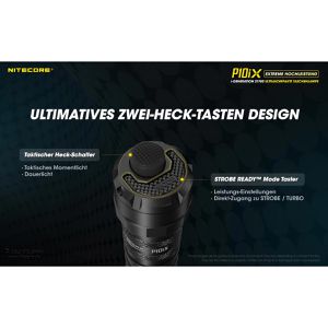 Produktbild für Taschenlampe Nitecore P10iX Precise LED, aufladbar
