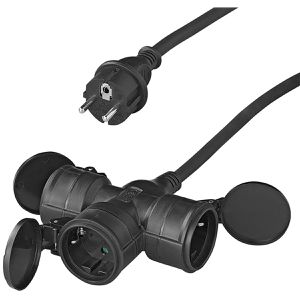Produktbild für Verlängerungskabel ProPlus 373562DE, für außen IP44