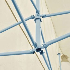 Produktbild für Pavillon vidaXL 41582 Pop-Up Partyzelt, creme