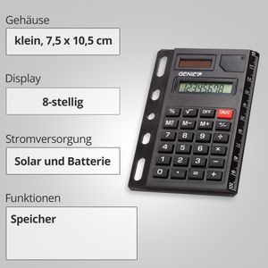 Produktbild für Taschenrechner Genie 325, mit Universallochung