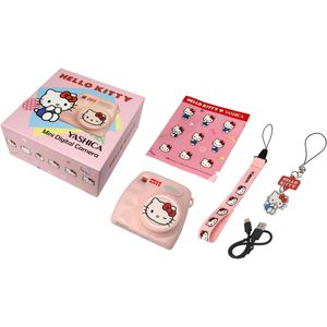 Produktbild für Kinderkamera Yashica Mini-D Hello Kitty, rosa, ab 5 Jahre