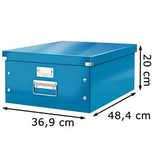 Produktbild für Aufbewahrungsbox Leitz 6045-00-36 Click&amp;Store, 36L