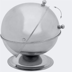 Produktbild für Zuckerdose Relaxdays 10019111 Zuckerkugel, silber