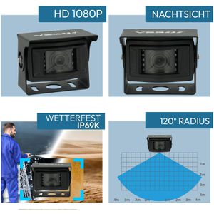 Produktbild für Rückfahrkamera VSG24 Proguard Profi HD 24568, Set