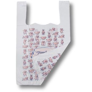 Produktbild für Plastiktüten dm-folien Schweine, transparent