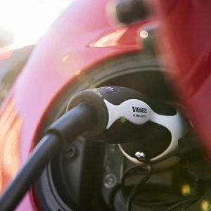 Produktbild für Elektroauto-Ladekabel Mennekes 36437 Mode 3 Spiral, IP44, 4 m