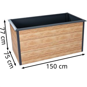 Produktbild für Hochbeet Westmann Primus-Multi L, aus Stahl