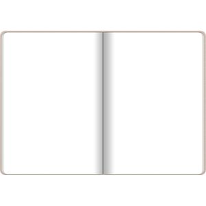 Produktbild für Notizbuch Sigel Jolie Pearl Rose, JN100, Kunstleder Hardcover