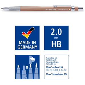 Produktbild für Fallminenstift Staedtler Mars technico 780 C-78BK