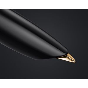 Produktbild für Füller Parker 51 DeLuxe Black G.C., Feder F