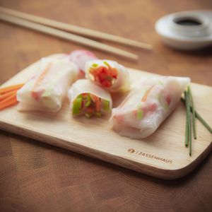 Produktbild für Schneidebrett Zassenhaus aus Gummibaumholz