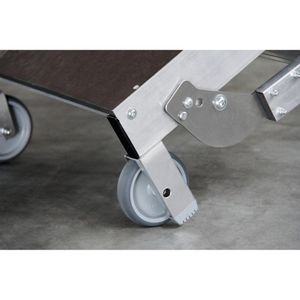 Produktbild für Arbeitsplattform MUNK 30414, 170 x 60cm, mit Rollen