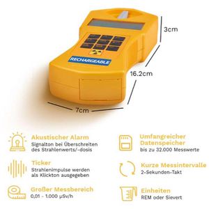 Produktbild für Geigerzähler Gamma-Scout 19-003, Rechargeable