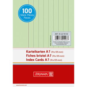 Produktbild für Karteikarten Brunnen 102270150, A7