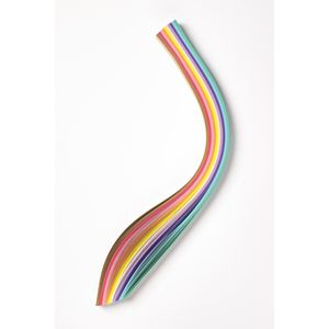 Produktbild für Bastelset Folia 70310 Flechtstreifen Pastell