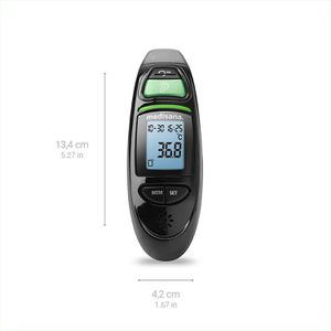 Produktbild für Fieberthermometer Medisana TM 750 Black
