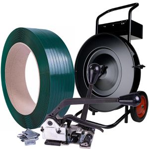 Umreifungsset Linder PET-Band 1500 m x 15,5 mm