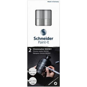 Produktbild für Lackmarker Schneider Chrommarker Paint-It, silber