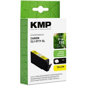 Produktbild für Tinte KMP für Canon CLI-571Y XL