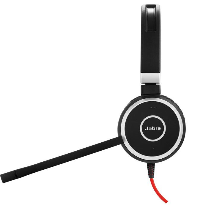 Jabra Headset Evolve 40 UC Duo, StereoHeadset mit Mikrofon, 3,5mm Klinke, USB Böttcher AG