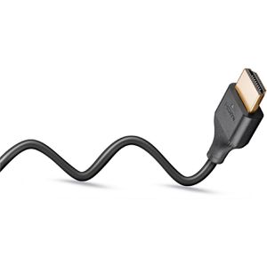 Produktbild für HDMI-Kabel Goobay Slim 75292 HDMI 2.0, vergoldete Stecker