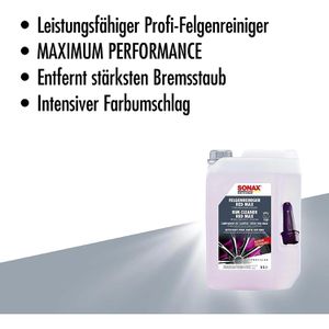 Produktbild für Felgenreiniger Sonax Profiline Red Max