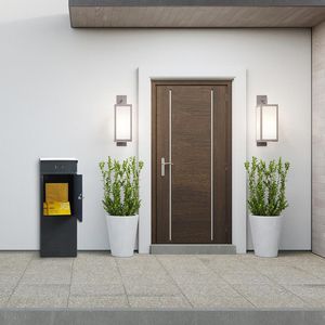 Produktbild für Briefkasten SafePost ScanPro 855 Tiamat, anthrazit, aus Stahl