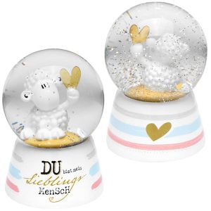 Produktbild für Schneekugel Sheepworld 46953, aus Glas, mit Glitzer