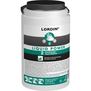 LORDIN Handwaschpaste Liquid Power, Handreiniger flüssig, 3 Liter