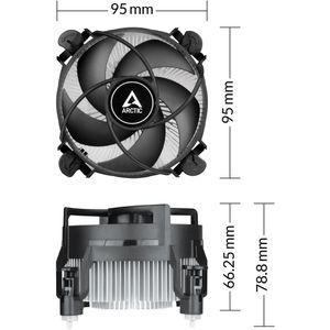 Produktbild für CPU-Kühler Arctic Alpine 17 CO, ACALP00041A, PWM