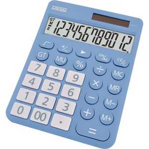 Taschenrechner DESQ New Generation Large 30110.16, hellblau