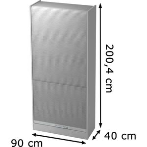 Produktbild für Rollladenschrank Hammerbacher N-Serie, aus Holz