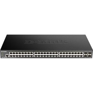 Produktbild für Switch D-Link Gigabit Smart, DGS-1250-52X/E, managed
