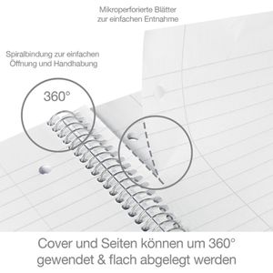 Produktbild für Collegeblock VON-Leitz 45750001, A4