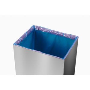 Produktbild für Mülleimer Hailo Big-Box Swing XL, silber