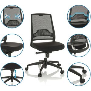 Produktbild für Bürostuhl hJh-OFFICE PORTO ECO I, 657668