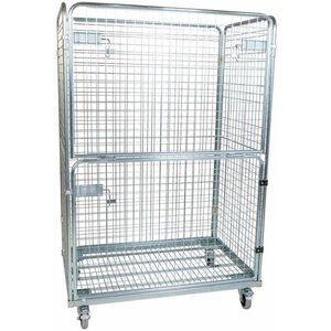 Produktbild für Rollbehälter HMH mit Klapptür Nutzhöhe 1620mm