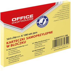 Haftnotizen Office-Products 14047711-06, gelb