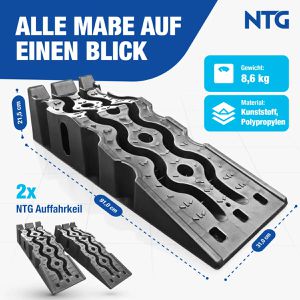Produktbild für Auffahrrampe NTG ABT.9103, 2 Stück