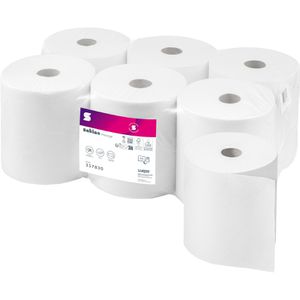 Produktbild für Handtuchrollen Satino Prestige, 317830, weiß