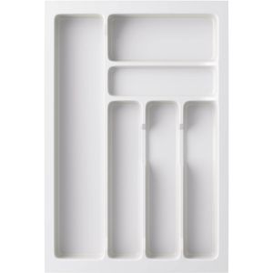 Produktbild für Besteckkasten Sossai Divio, weiß, aus Kunststoff