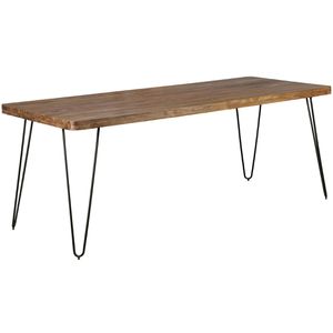 Esstisch Wohnling WL1.497, Sheesham-Massivholz