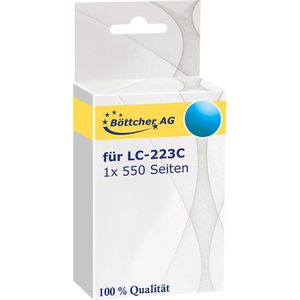 Produktbild für Tinte Böttcher-AG für Brother LC-223C