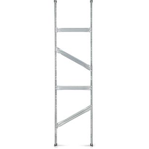 Produktbild für Anbauregal GEWE 718A4R, 4 Metallböden