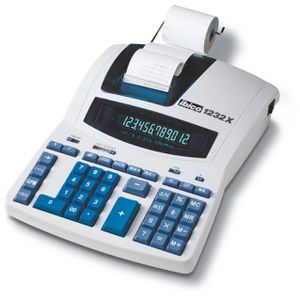 Produktbild für Tischrechner Ibico 1232X, IB 404108, Farbbanddruck