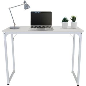 Produktbild für Schreibtisch hJh-OFFICE Workspace I 821000, weiß / weiß