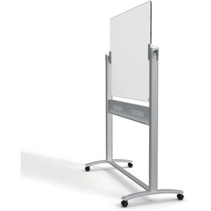 Produktbild für Glas-Magnettafel Nobo 1903943 mobil, auf Rollen